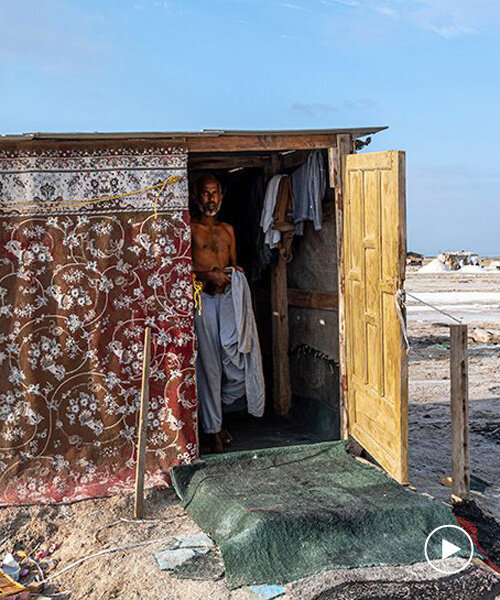 aljohara jeje captures primitive huts built by sea salt harvesters in saudi arabia