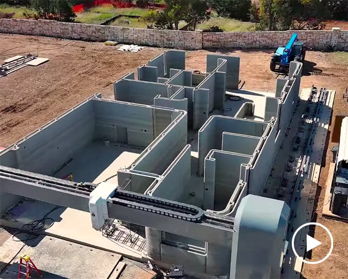 a fleet of robots is building largest community of 3D-printed homes outside austin