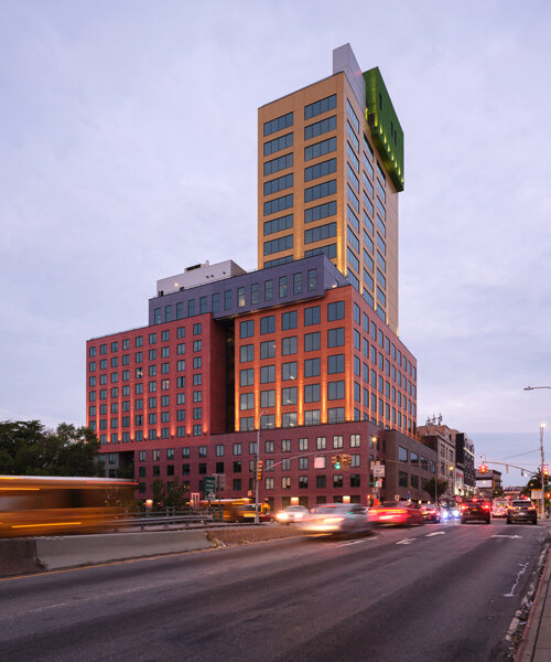 MVRDV completes radio hotel as a colorful 'vertical village' in new york